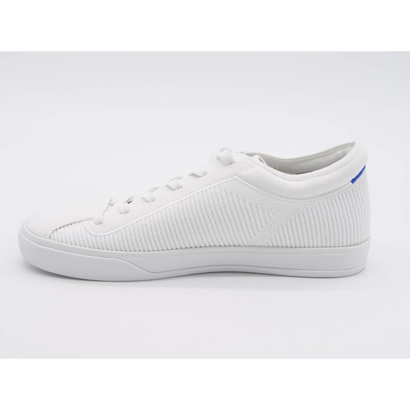 Rothy's Lace Up Sneakers Womens 9 White Recycled Knit Low Top Casual Shoes - Picture 5 of 11